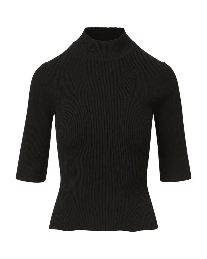 Sweaters Shop Veronica Beard Pernia Knit Pullover Black