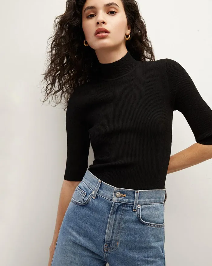 Sweaters Shop Veronica Beard Pernia Knit Pullover Black