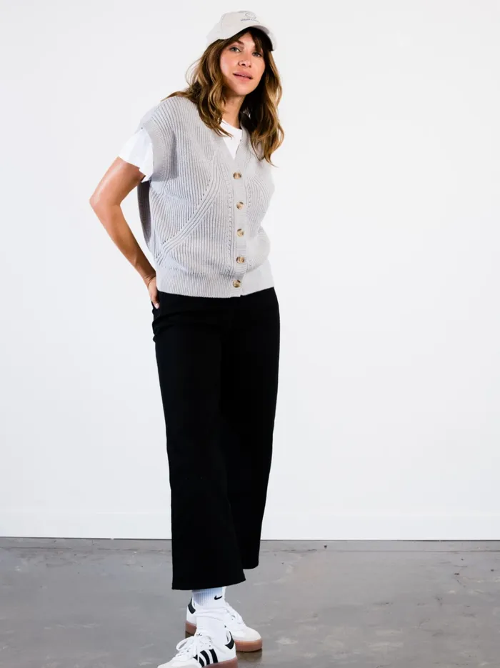 Sweaters Women Able Jess Sweater Vest Oatmeal