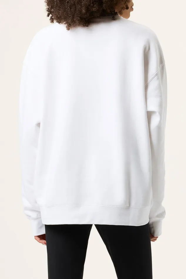 Sweatshirts and Hoodies Men Fila Classic Relaxed Sweatshirt 100 White Sweatshirts and Hoodies Men Fila Classic Relaxed Sweatshirt 100 White