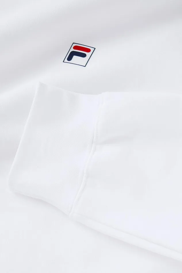 Sweatshirts and Hoodies Men Fila Classic Relaxed Sweatshirt 100 White Sweatshirts and Hoodies Men Fila Classic Relaxed Sweatshirt 100 White