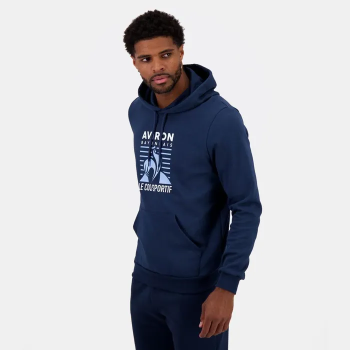 Sweatshirts Men Le Coq Sportif Aviron Bayonnais Hoodie
