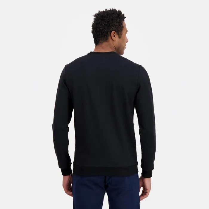 Sweatshirts Men Le Coq Sportif Coq D039or RoundNeck Sweatshirtshirt Black