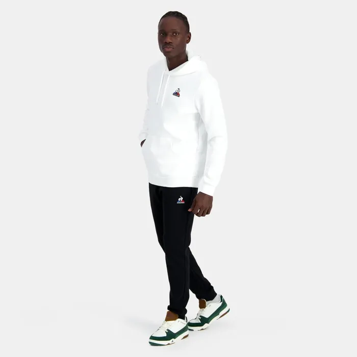 Sweatshirts Men Le Coq Sportif Essentiels Hoodie New Optical White