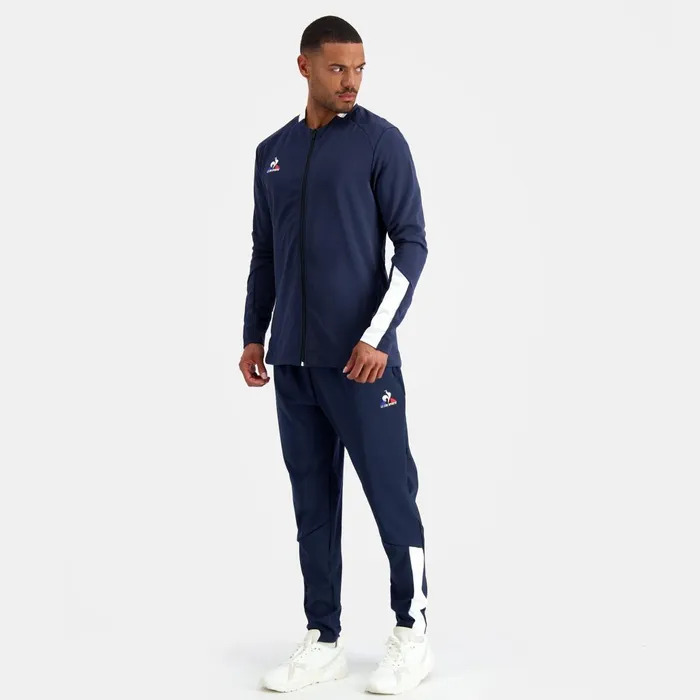 Sweatshirts Men Le Coq Sportif Training ZipUp Sweatshirtshirt Dress Blues Sweatshirts Men Le Coq Sportif Training ZipUp Sweatshirtshirt Dress Blues