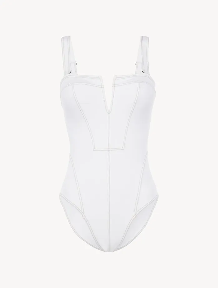 Swimsuit In White Swim La Perla Bikinis