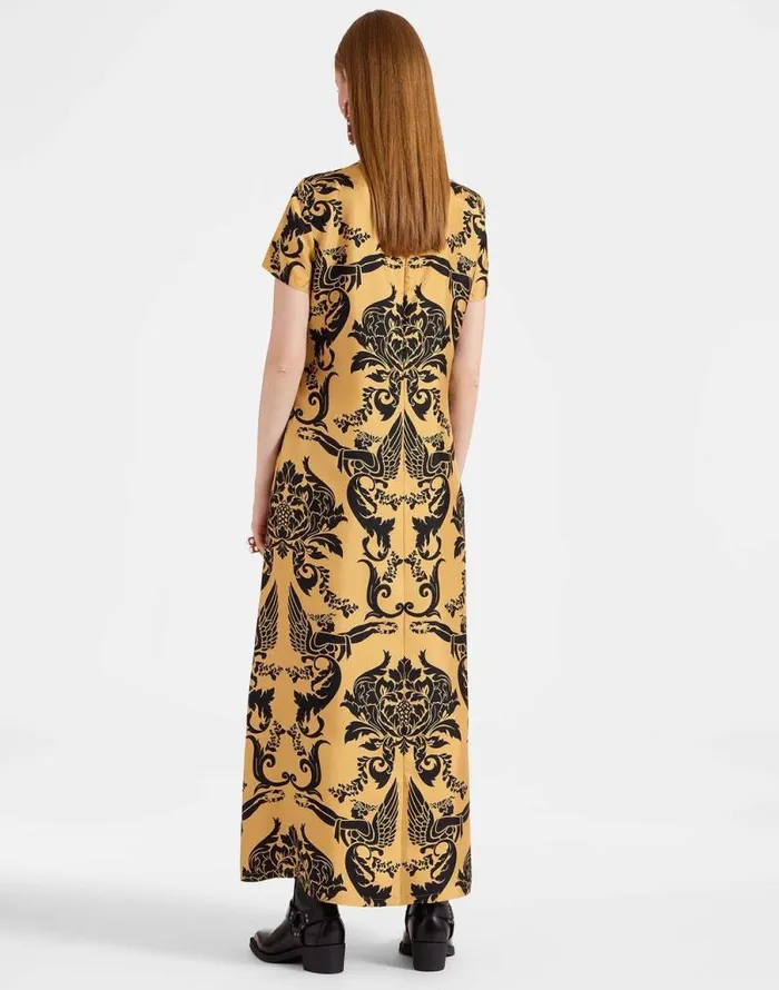 Swing Dress Cherubs Gold Women La Double J Dresses