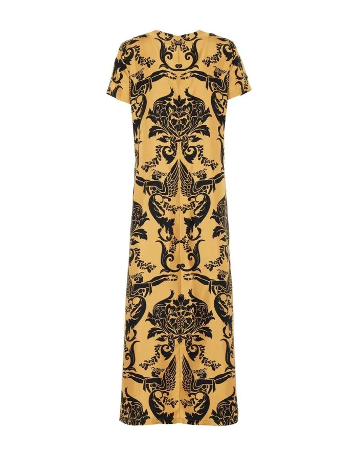 Swing Dress Cherubs Gold Women La Double J Dresses