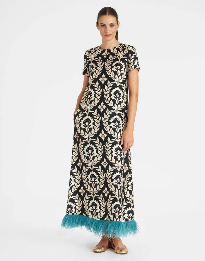 Swing Dress Ghirlanda Black Women La Double J Dresses