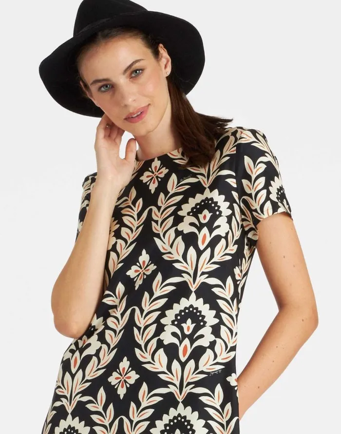 Swing Dress Ghirlanda Black Women La Double J Dresses