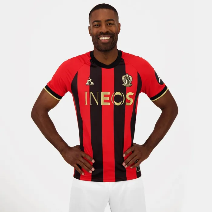 Tshirts And Tops Men Le Coq Sportif OGC Nice 8211 Match Outfit Jersey