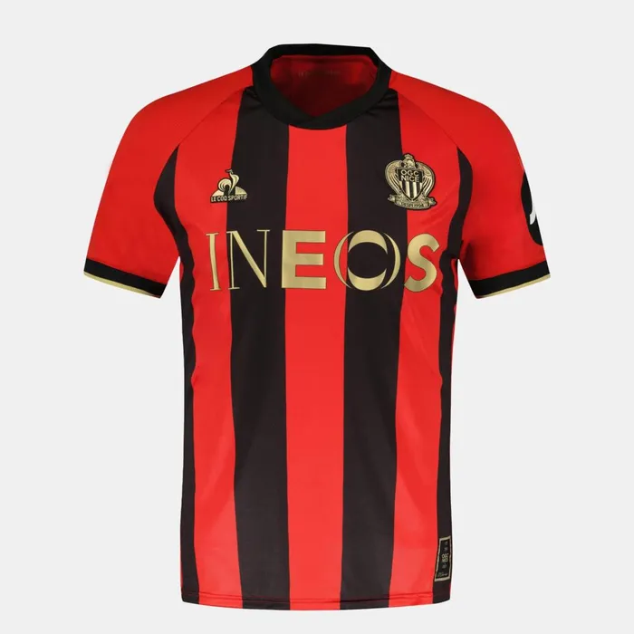 Tshirts And Tops Men Le Coq Sportif OGC Nice 8211 Match Outfit Jersey
