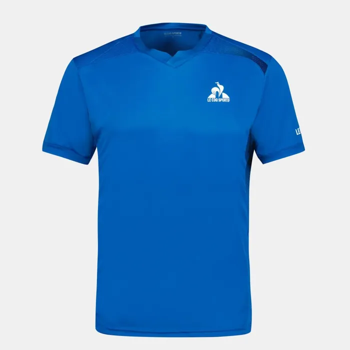 Tshirts And Tops Men Le Coq Sportif Performance Tennis TShirt Lapis Blue