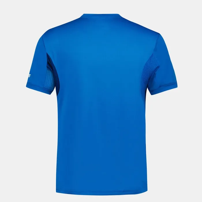 Tshirts And Tops Men Le Coq Sportif Performance Tennis TShirt Lapis Blue