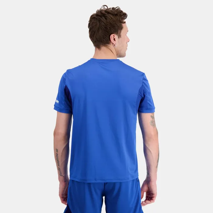 Tshirts And Tops Men Le Coq Sportif Performance Tennis TShirt Lapis Blue