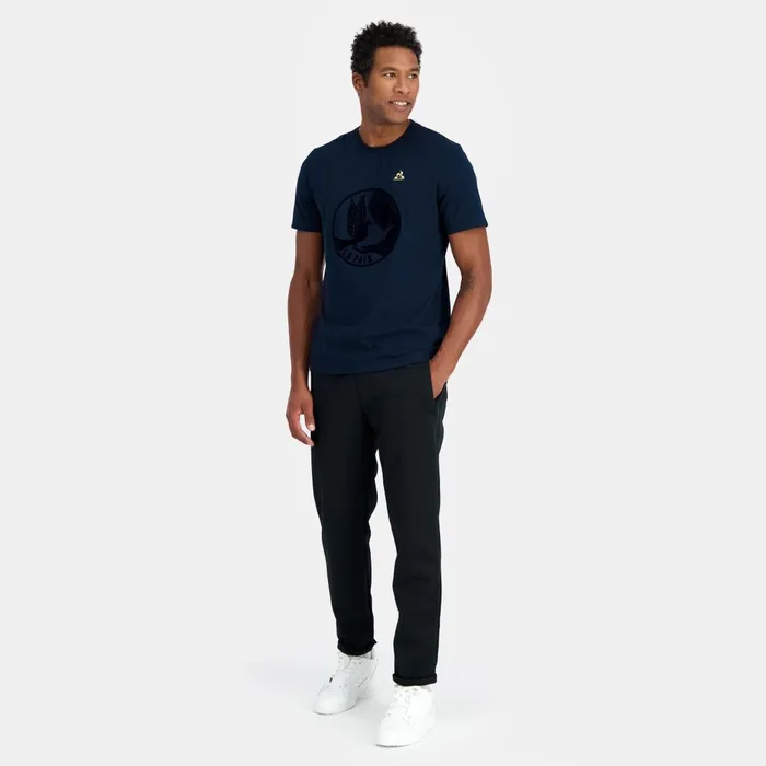 Tshirts And Tops Men Le Coq Sportif Tshirt Motif La Paix Homme Sky Captain