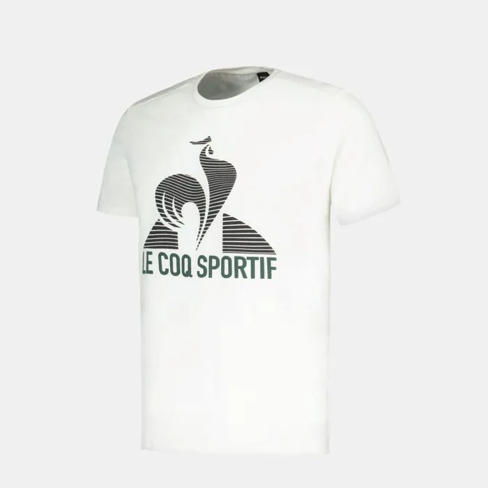 Tshirts And Tops Men Le Coq Sportif Tennis TShirt Marshmallowscarabblack Tshirts And Tops Men Le Coq Sportif Tennis TShirt Marshmallowscarabblack