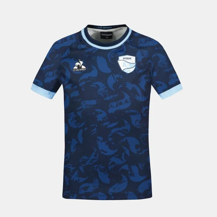 Tshirts Kids Le Coq Sportif Aviron Bayonnais 8211 Match Outfit TShirt Kids Blue Navy Tshirts Kids Le Coq Sportif Aviron Bayonnais 8211 Match Outfit TShirt Kids Blue Navy