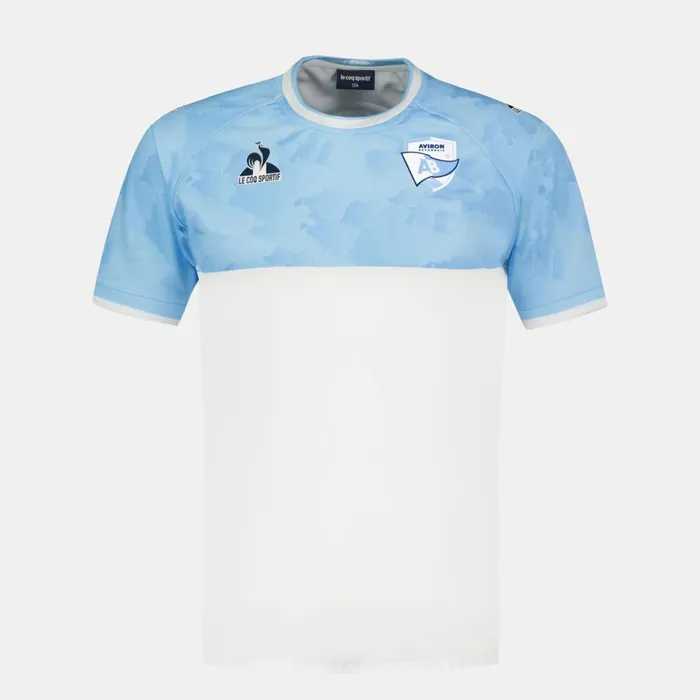 Tshirts Kids Le Coq Sportif Aviron Bayonnais 8211 Match Outfit TShirt Kids Fly Bluenew Optical White Tshirts Kids Le Coq Sportif Aviron Bayonnais 8211 Match Outfit TShirt Kids Fly Bluenew Optical White