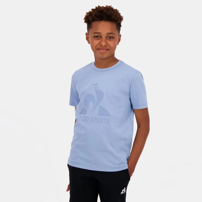 Tshirts Kids Le Coq Sportif Essentiels Tshirt Enfant Faded Denim