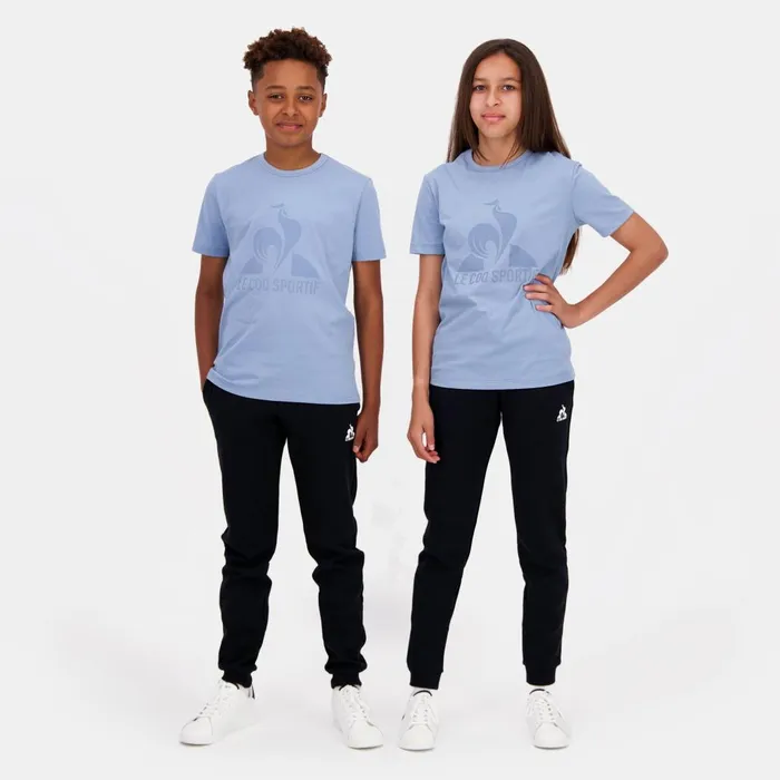 Tshirts Kids Le Coq Sportif Essentiels Tshirt Enfant Faded Denim