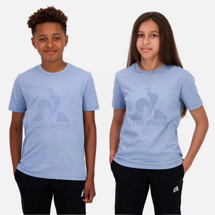 Tshirts Kids Le Coq Sportif Essentiels Tshirt Enfant Faded Denim