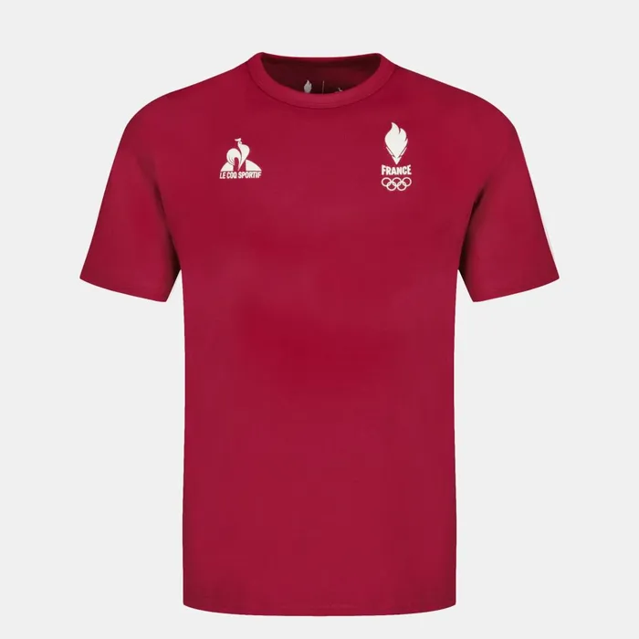 Tshirts Kids Le Coq Sportif France039s Olympic Team TShirt Kids Rio Red