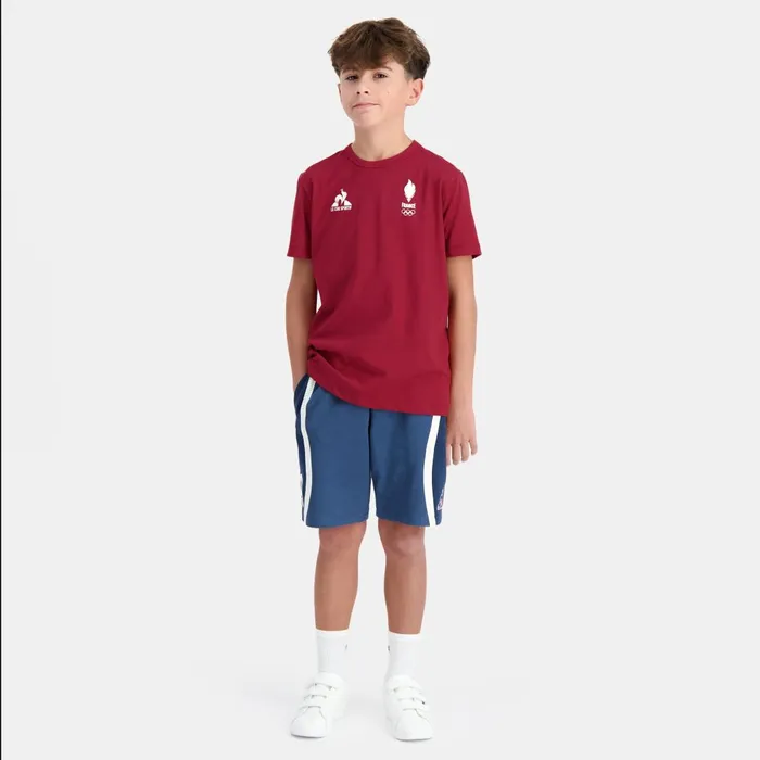 Tshirts Kids Le Coq Sportif France039s Olympic Team TShirt Kids Rio Red