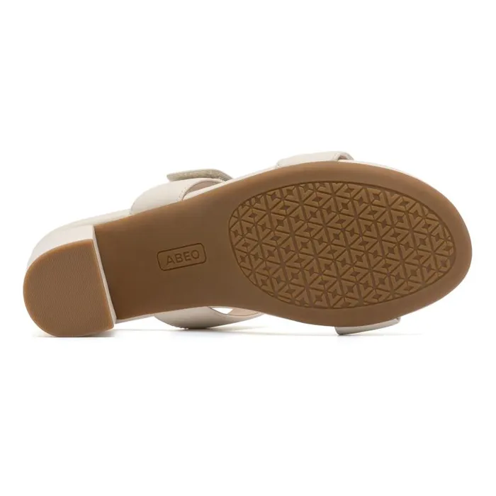 Tempo Slide Metatarsal White Womens Abeo Sandals