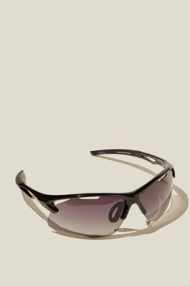 The Accelerate Sunglasses Black Black Smoke Gradient Men Cotton On Sunglasses The Accelerate Sunglasses Black Black Smoke Gradient Men Cotton On Sunglasses