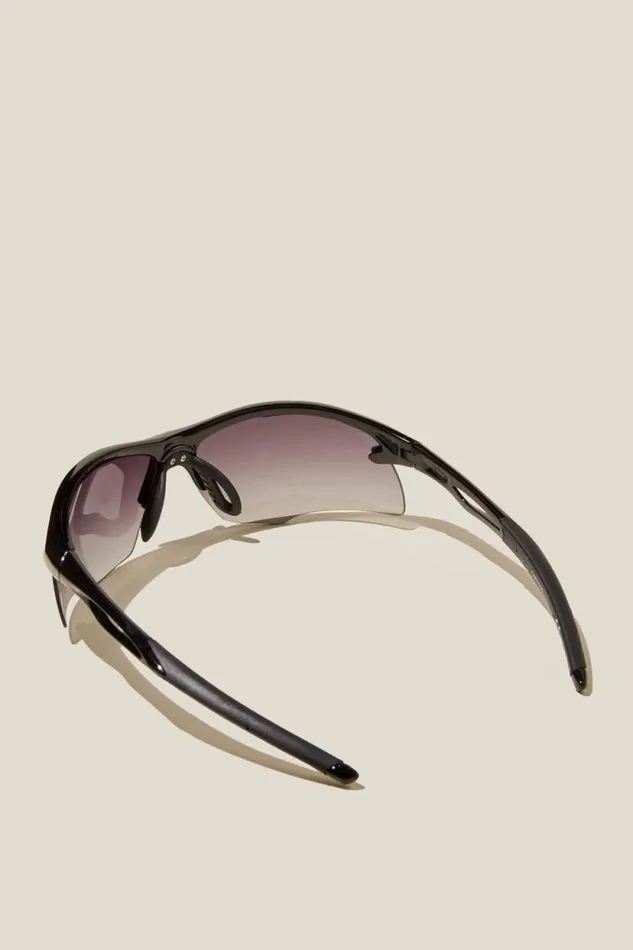 The Accelerate Sunglasses Black Black Smoke Gradient Men Cotton On Sunglasses The Accelerate Sunglasses Black Black Smoke Gradient Men Cotton On Sunglasses
