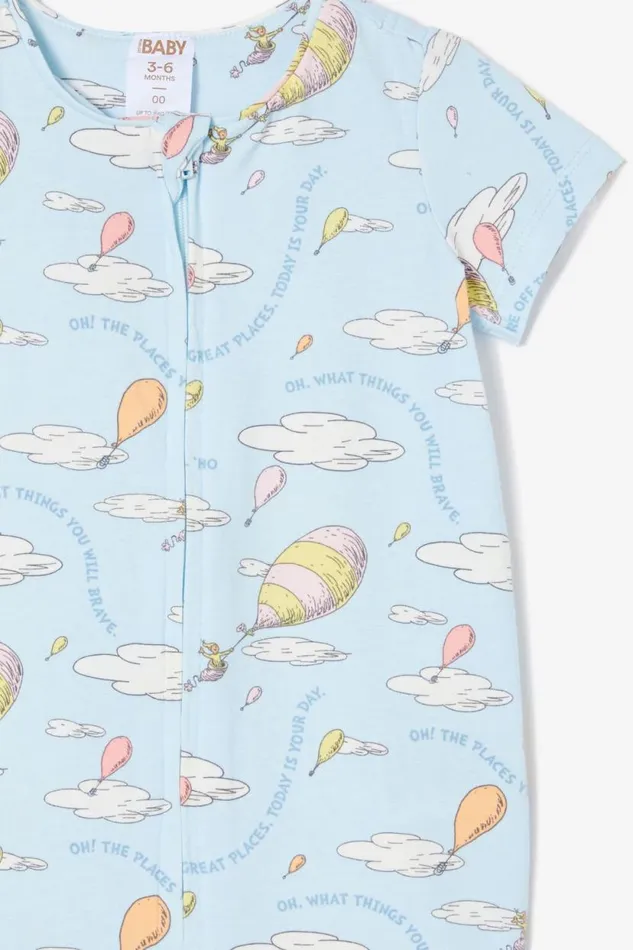 The Billie Short Sleeve Zip Romper License Lcn Drs Frosty Blueoh The Places Baby Cotton On Rompers and Bubbysuits The Billie Short Sleeve Zip Romper License Lcn Drs Frosty Blueoh The Places Baby Cotton On Rompers and Bubbysuits