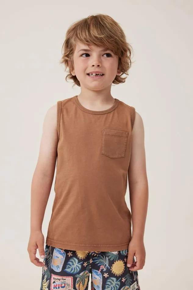 The Essential Tank Coco Jumbo Wash Boys Cotton On Tops and TShirts
