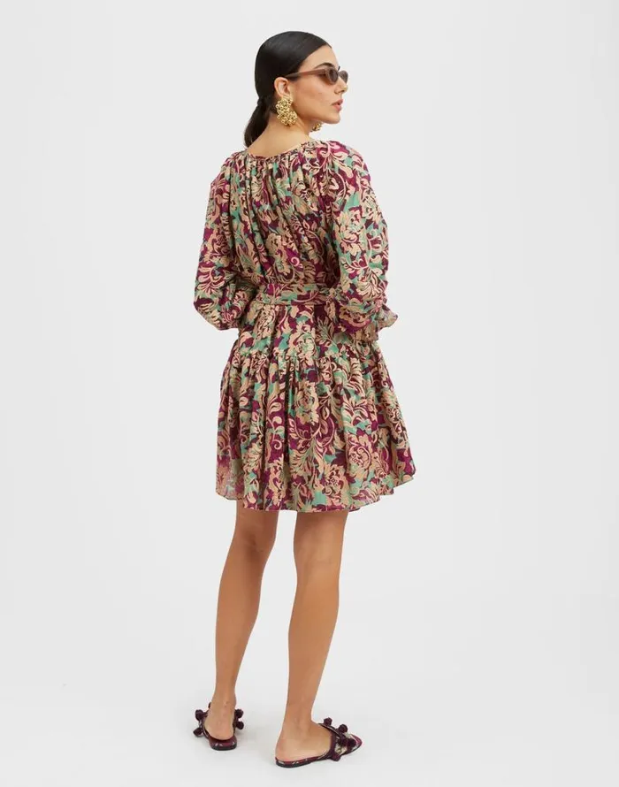 The Uma Mini Dress Lilium Purple Women La Double J Dresses