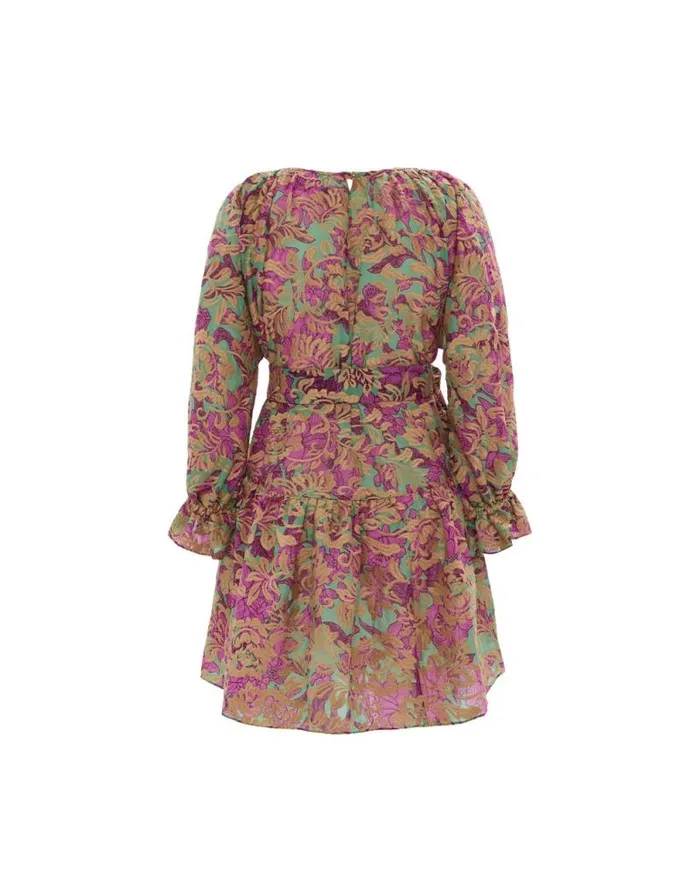 The Uma Mini Dress Lilium Purple Women La Double J Dresses