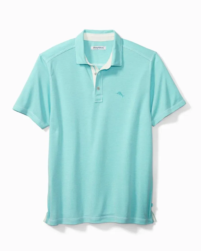 Tommy Bahama Big and Tall Cocktail Mixer IslandZone Five O039 Clock Polo Light Wasabi Heather Big and Tall Polos