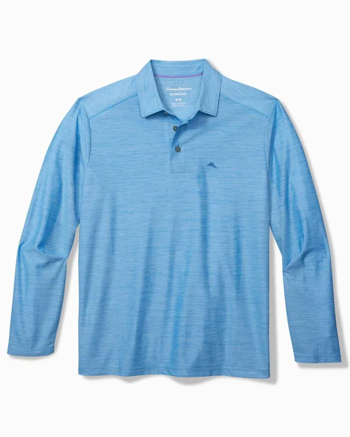 Tommy Bahama Big and Tall Disney Postcard To Paradise 5 O039Clock Polo Light Sky Hthr Big and Tall Polos Tommy Bahama Big and Tall Disney Postcard To Paradise 5 O039Clock Polo Light Sky Hthr Big and Tall Polos