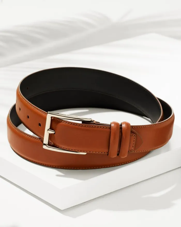 Tommy Bahama Big and Tall Rubberized Performance Belt Black Big and Tall Big and Tall Belts