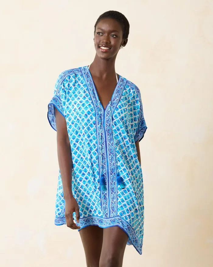 Tommy Bahama Harbour Eyelet Boyfriend Beach Shirt White Women Coverups Tommy Bahama Harbour Eyelet Boyfriend Beach Shirt White Women Coverups