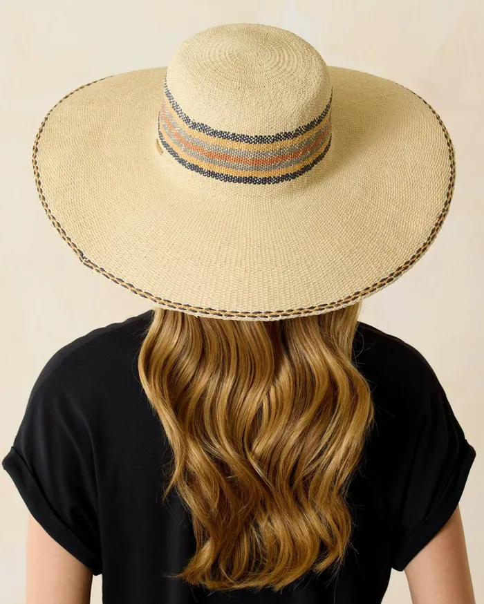 Tommy Bahama Melissa Lux Fringe Raffia Hat Naturalwhitesilver Women Hats and Caps Tommy Bahama Melissa Lux Fringe Raffia Hat Naturalwhitesilver Women Hats and Caps