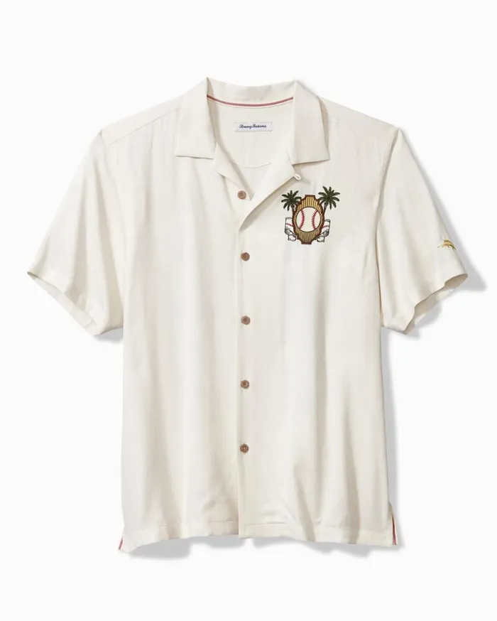 Tommy Bahama MLB Pitcher039s Paradiso Silk Camp Shirt Sanfranciscogiants Men Shirts Tommy Bahama MLB Pitcher039s Paradiso Silk Camp Shirt Sanfranciscogiants Men Shirts
