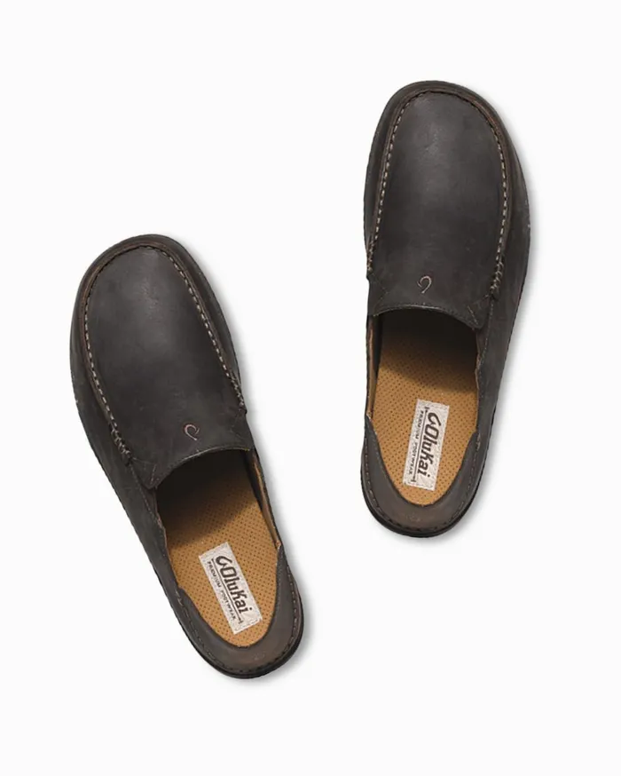 Tommy Bahama OluKai Nohea Mesh SlipOn Shoes Dark Shadow MenBig and Tall Shoes and Sandals