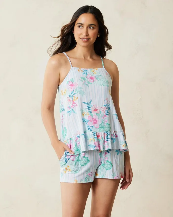 Tommy Bahama Sleeveless Sleep Dress Pink Camila Women Sleepwear