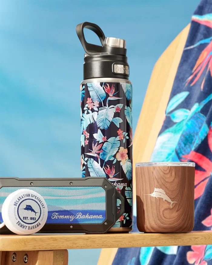 Tommy Bahama Swaying Fronds 24oz Tervis WideMouth Water Bottle Multicolor Beach and Home Beach Accessories Tommy Bahama Swaying Fronds 24oz Tervis WideMouth Water Bottle Multicolor Beach and Home Beach Accessories
