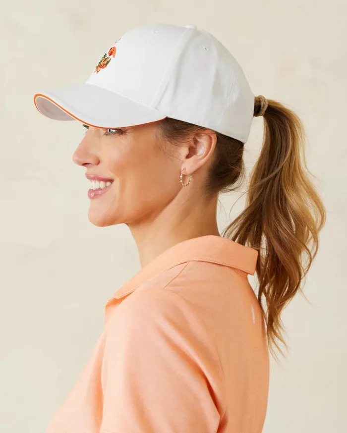 Tommy Bahama The Belize Hibiscus Cap Pink Women Hats and Caps Tommy Bahama The Belize Hibiscus Cap Pink Women Hats and Caps