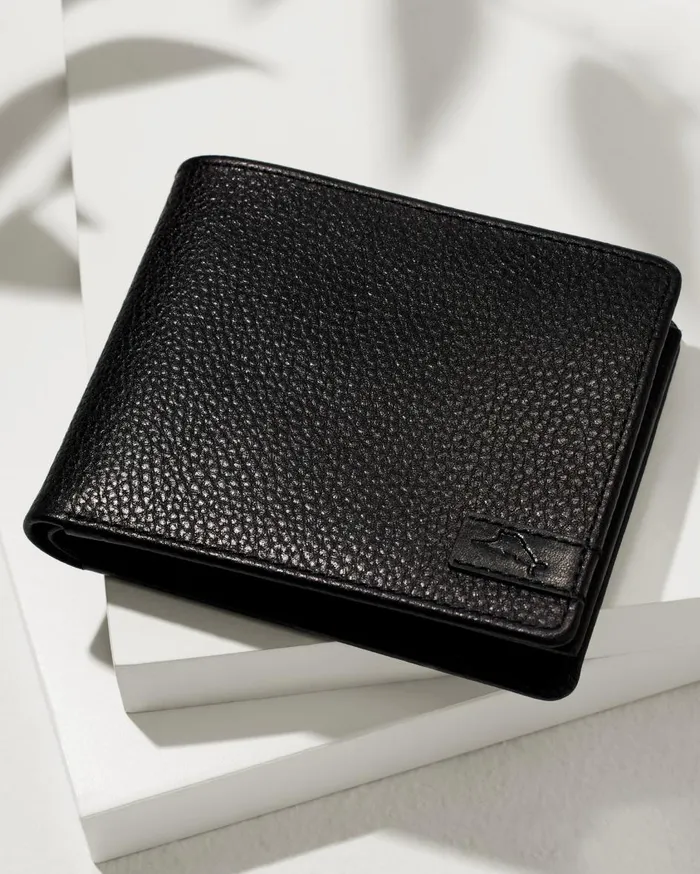 Tommy Bahama TwoTone Bifold Wallet Black MenBig and Tall Wallets and Accessories Tommy Bahama TwoTone Bifold Wallet Black MenBig and Tall Wallets and Accessories