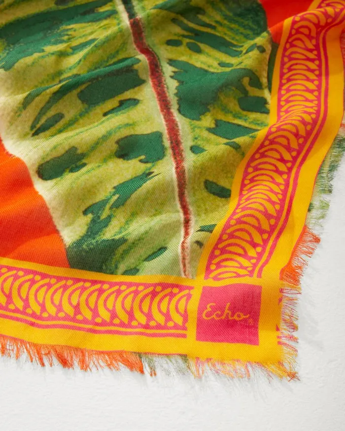 Tommy Bahama Two Toucans Square Scarf Sea Blue Women Scarves and Wraps Tommy Bahama Two Toucans Square Scarf Sea Blue Women Scarves and Wraps