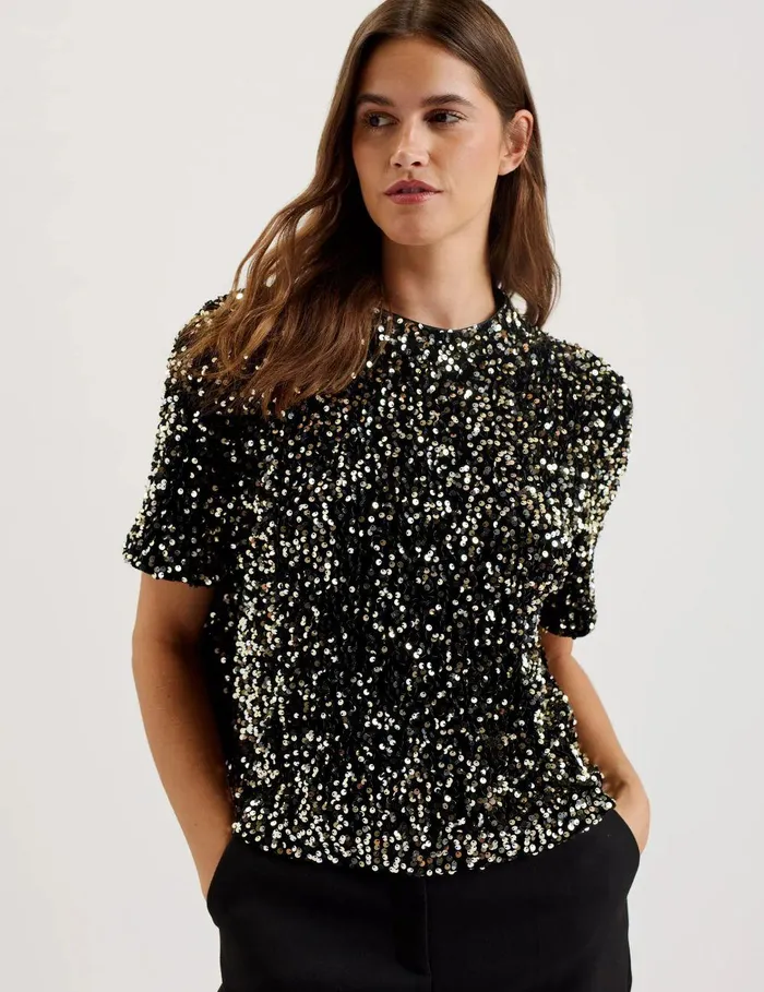 Tops and Blouses Women Ted Baker ZARHAAA Black