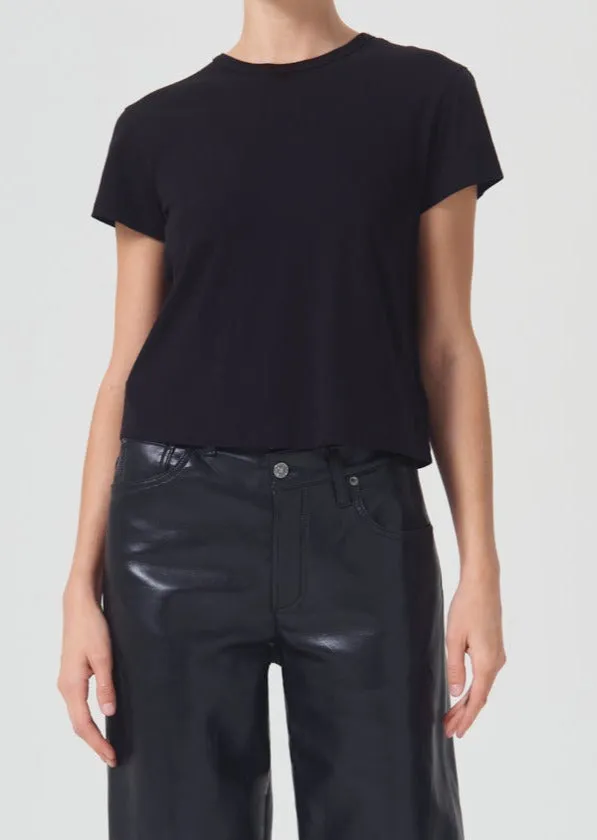 Tops and Bodysuits Women Agolde Drew Tee In Black