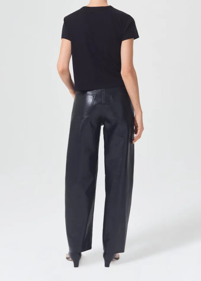 Tops and Bodysuits Women Agolde Drew Tee In Black